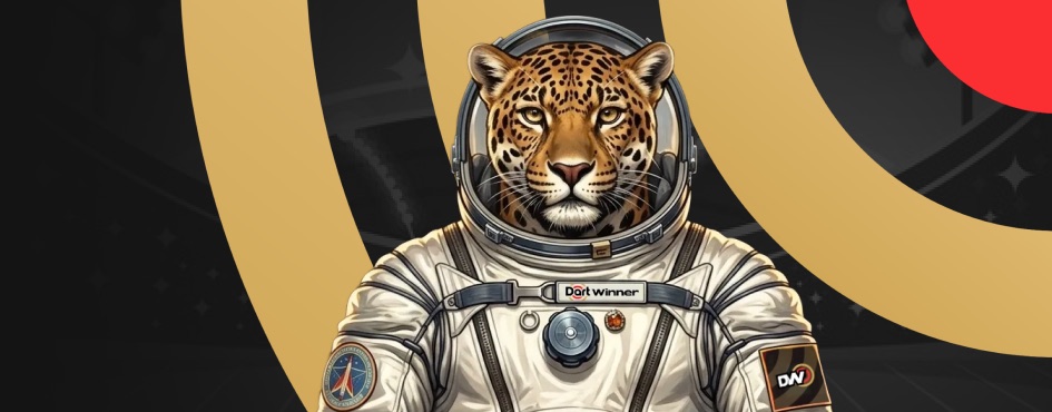 DartWinner yaguareté astronauta, mascota de la marca